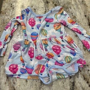 Little Sleepies Hot Air Balloon Twirl Dress